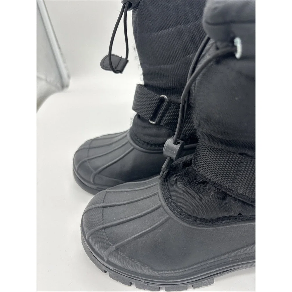 Merence‎ Black Boys Snow Boots. Eu 34 .Size2.5/3